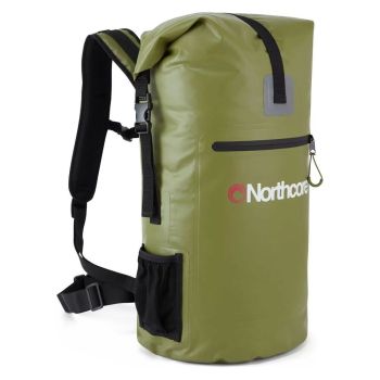 Northcore 30L Waterproof Haul Backpack Olive Green